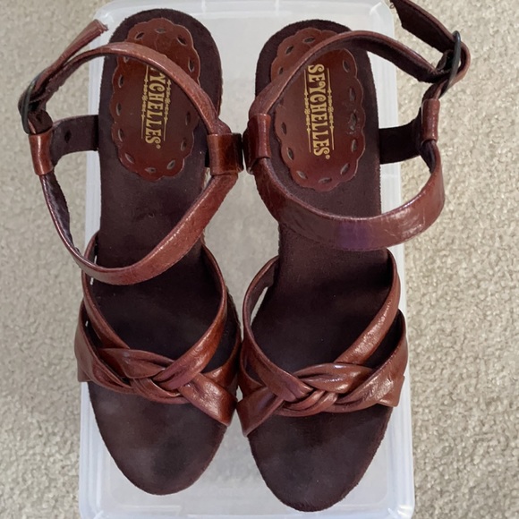 Seychelles Wedge Sandal Size 7 - Picture 5 of 8
